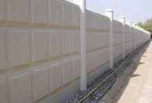 جدران خرسانية جاهزة