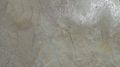 طرق علاج تشقق الخرسانة بعد الصب
