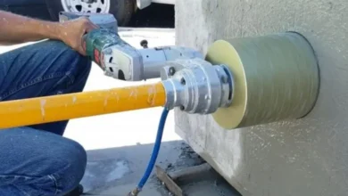 ماكينة تخريم خرسانة