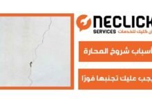 أسباب شروخ المحارة